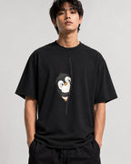 Peeking Penguin - Black