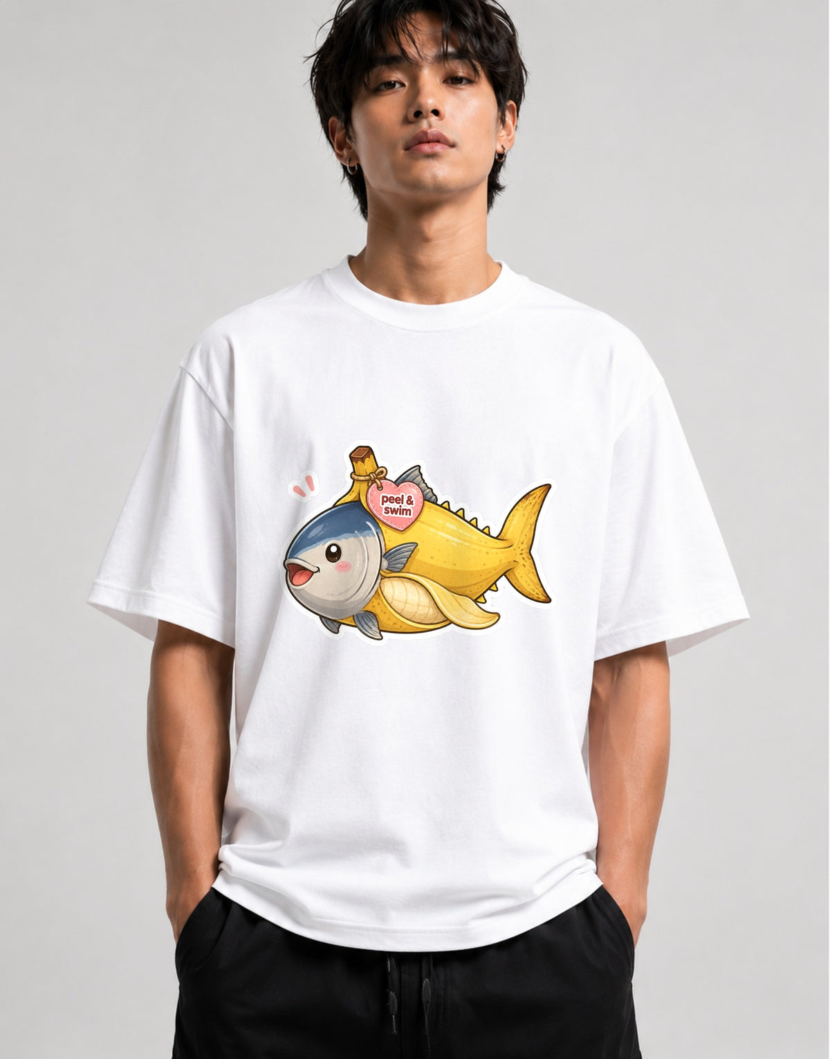 Peel & Swim - White