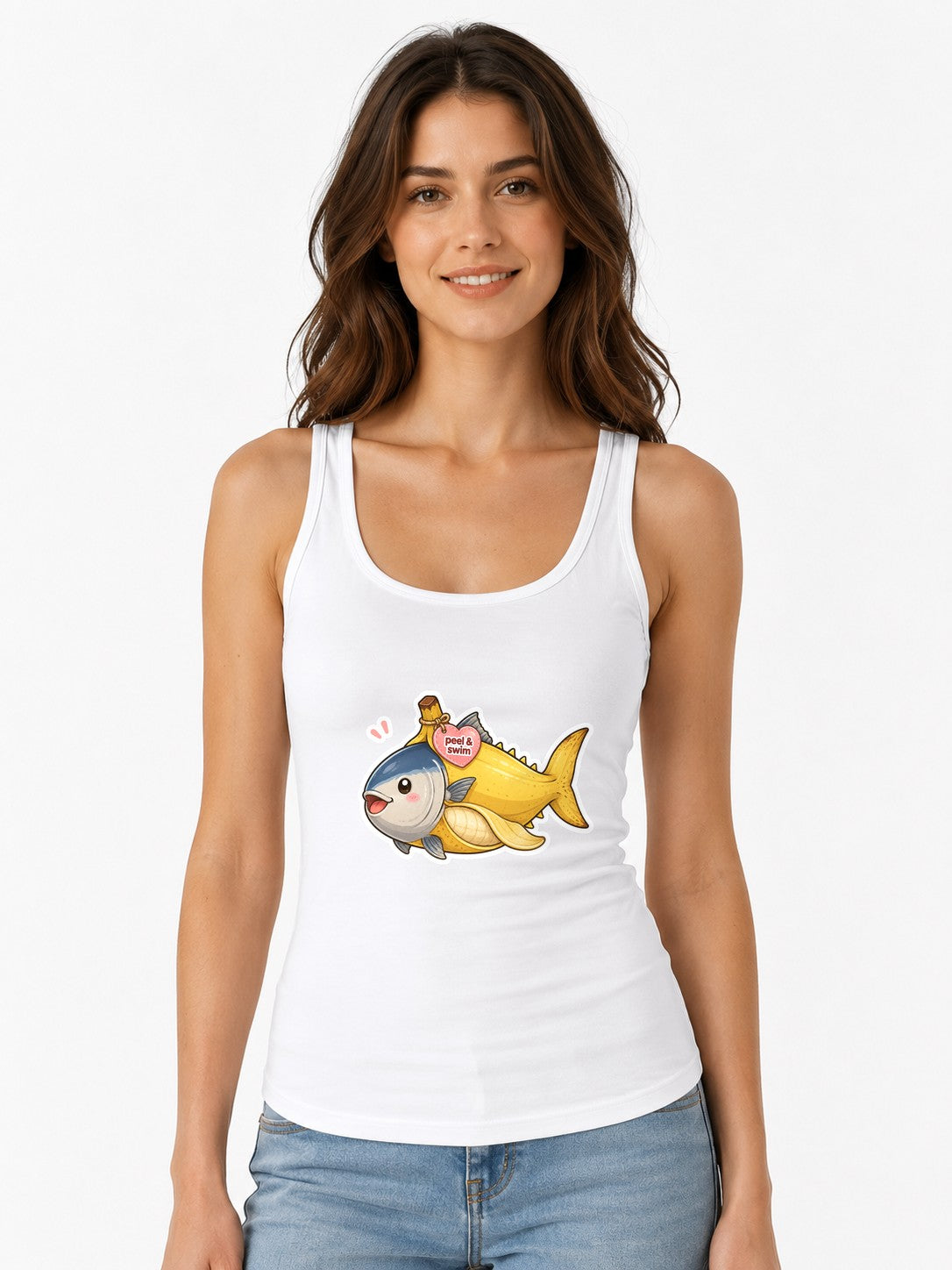 Peel & Swim - White