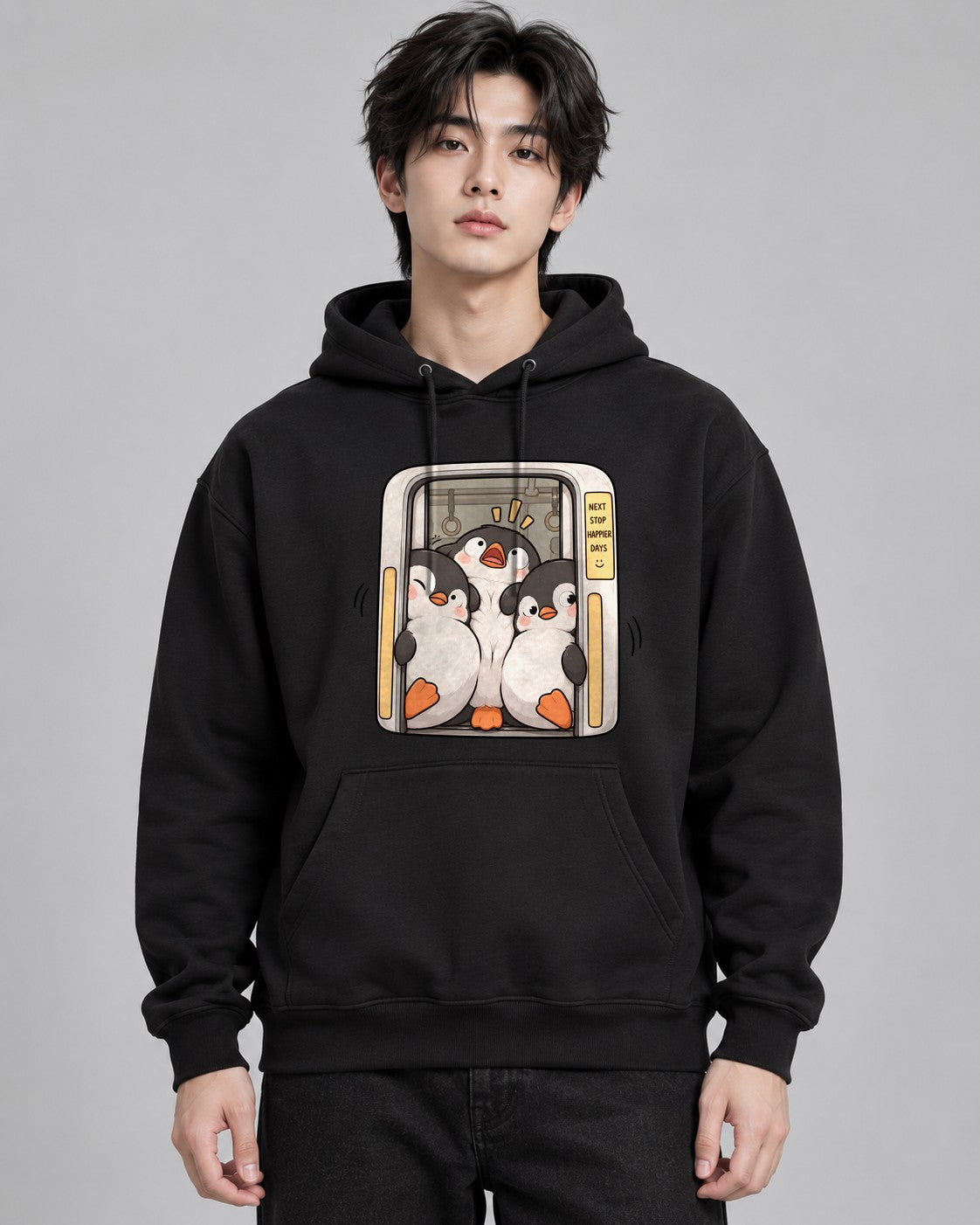 Penguin Commute - Black