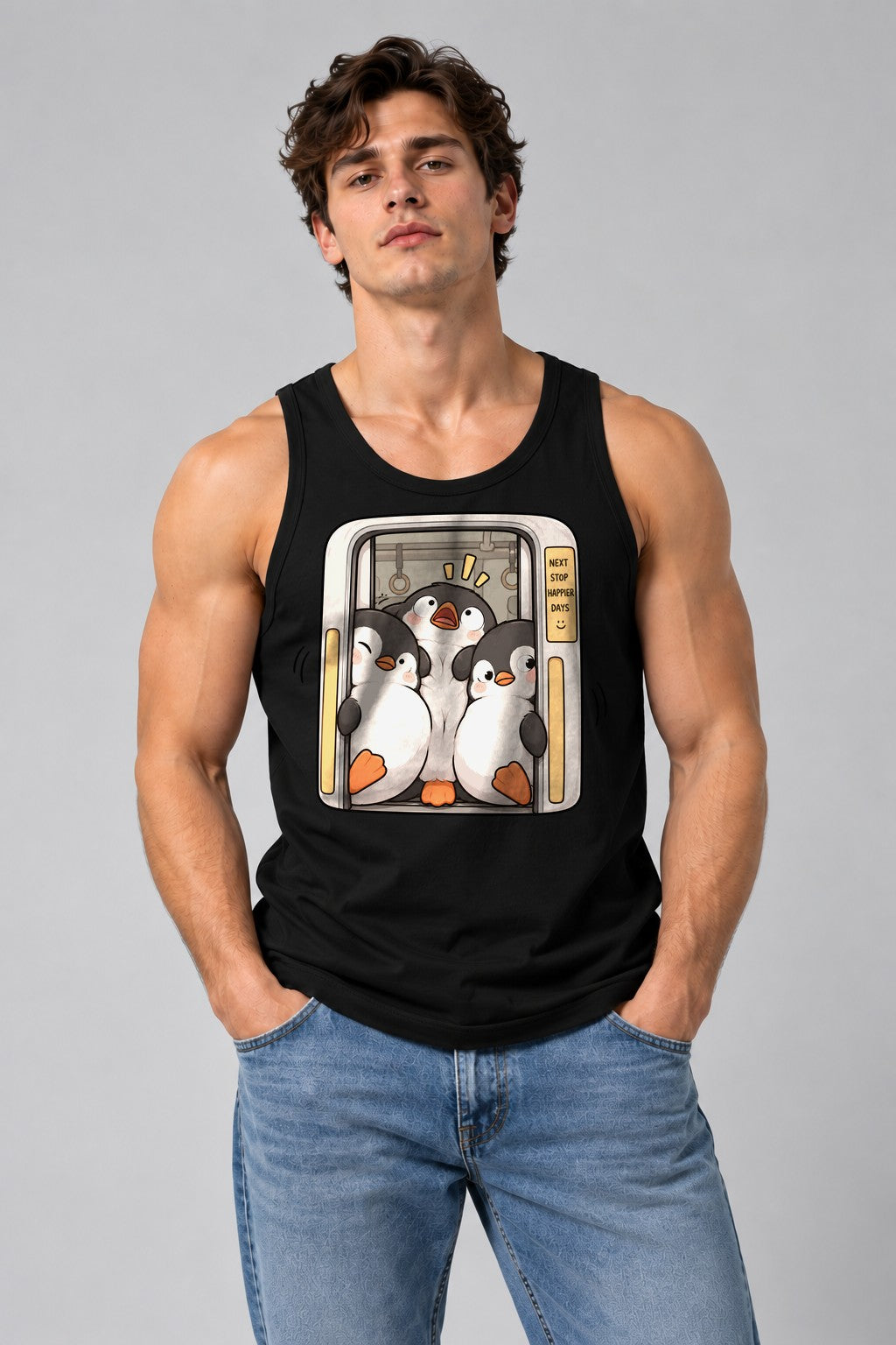 Penguin Commute - Black