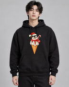 Penguin Ice Cream Cone - Black