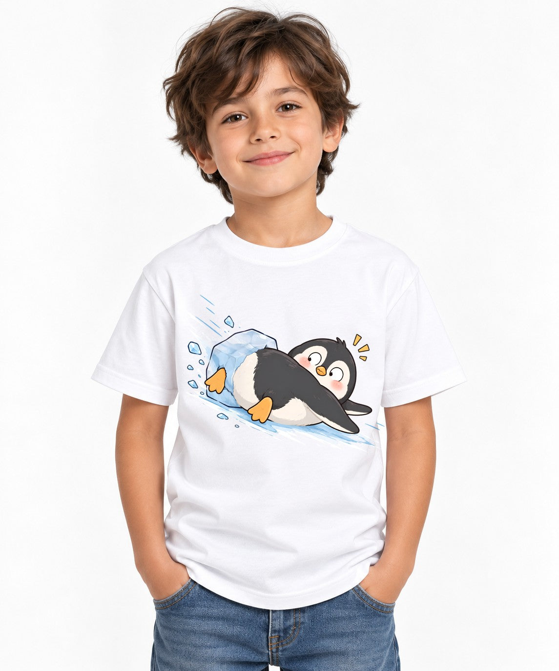 Penguin Ice Slide - White