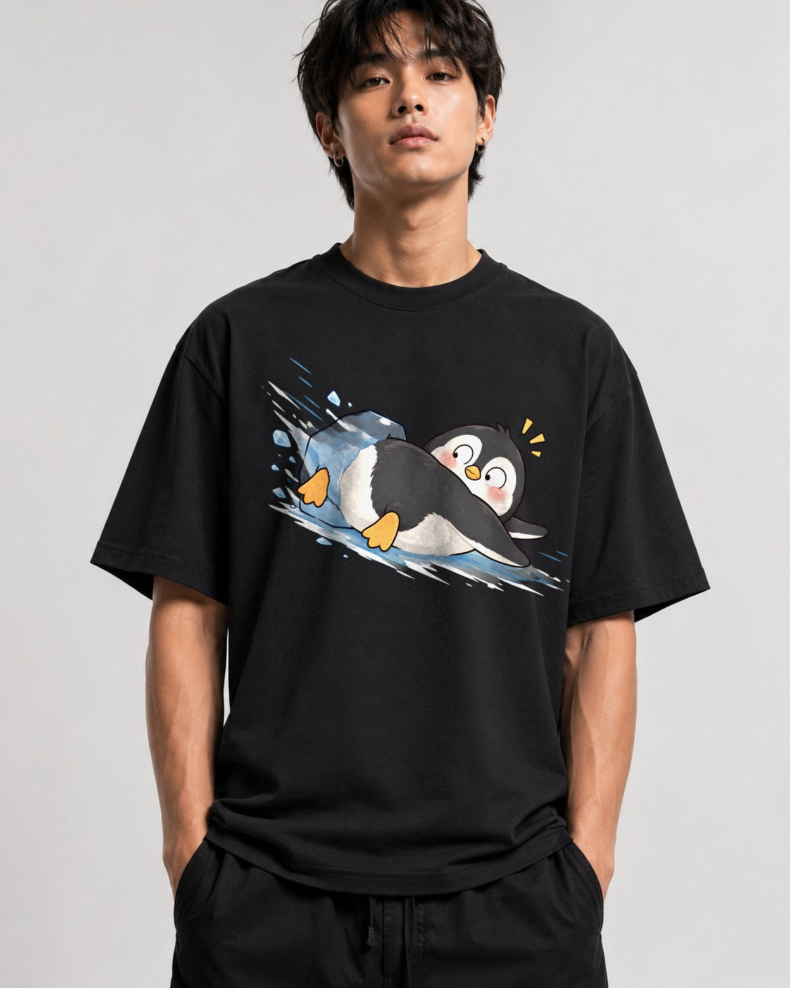 Penguin Ice Slide - Black