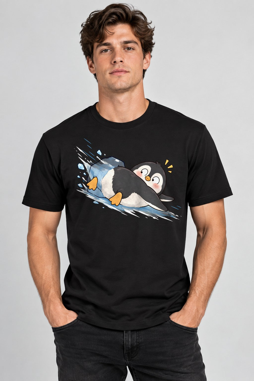 Penguin Ice Slide - Black