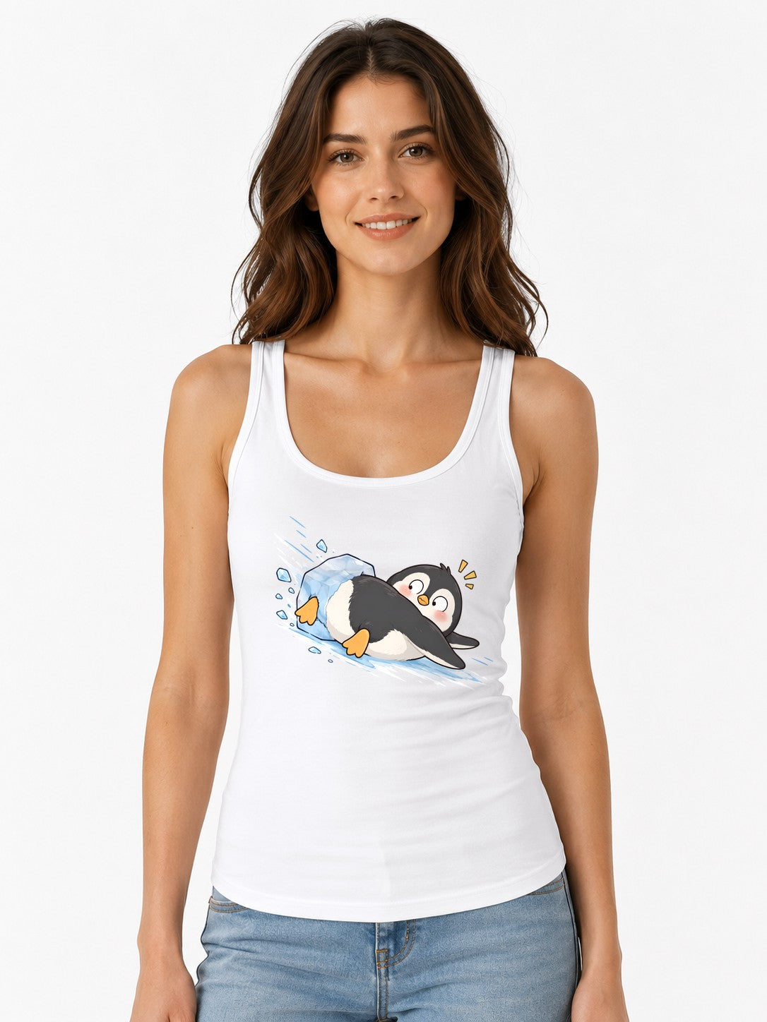Penguin Ice Slide - White
