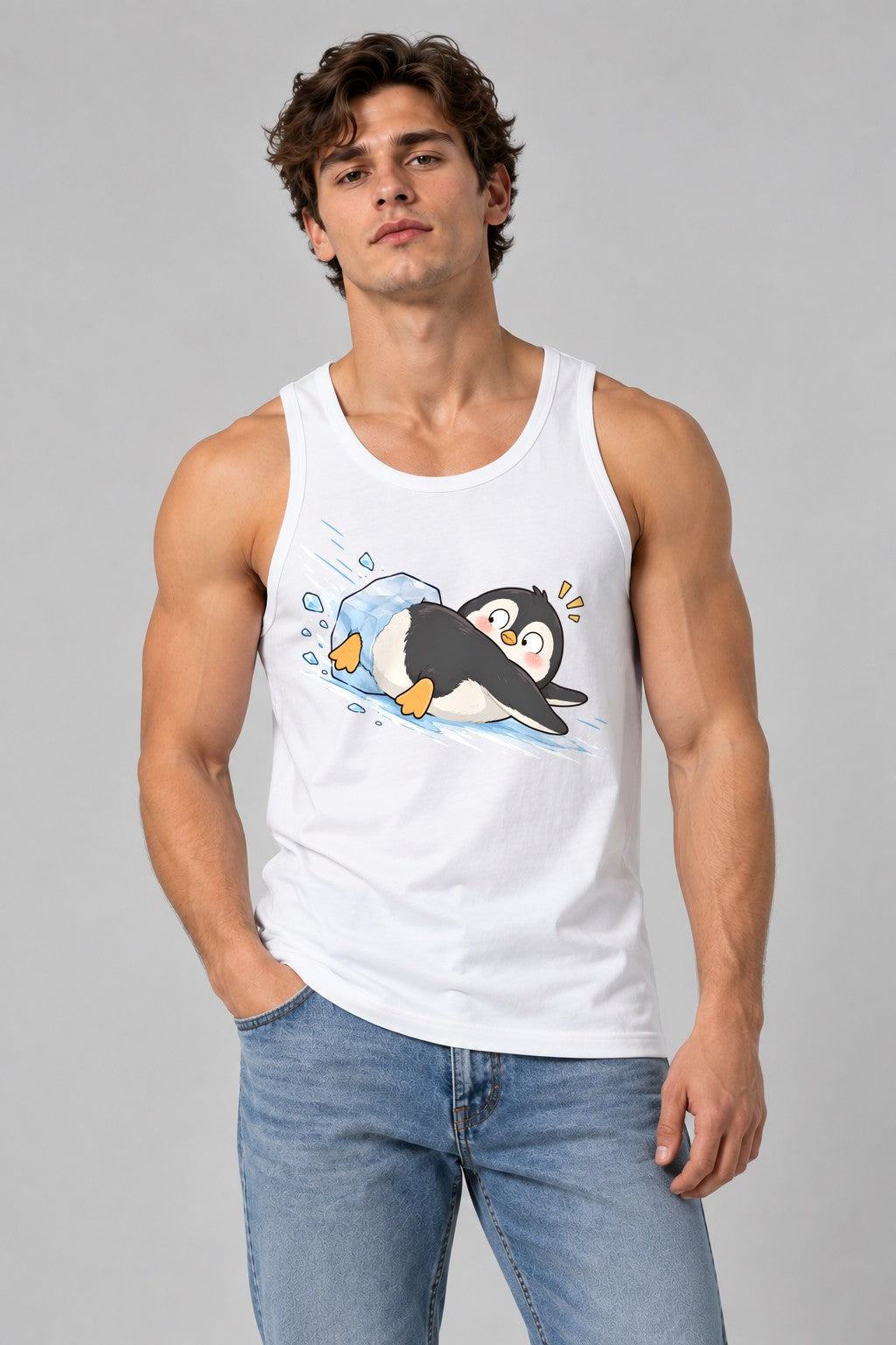 Penguin Ice Slide - White