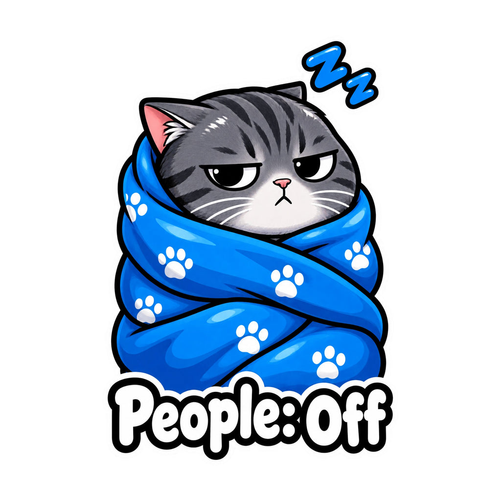 People Off Cat Blanket