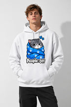 People Off Cat Blanket - White