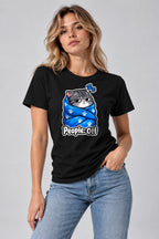 People Off Cat Blanket - Black