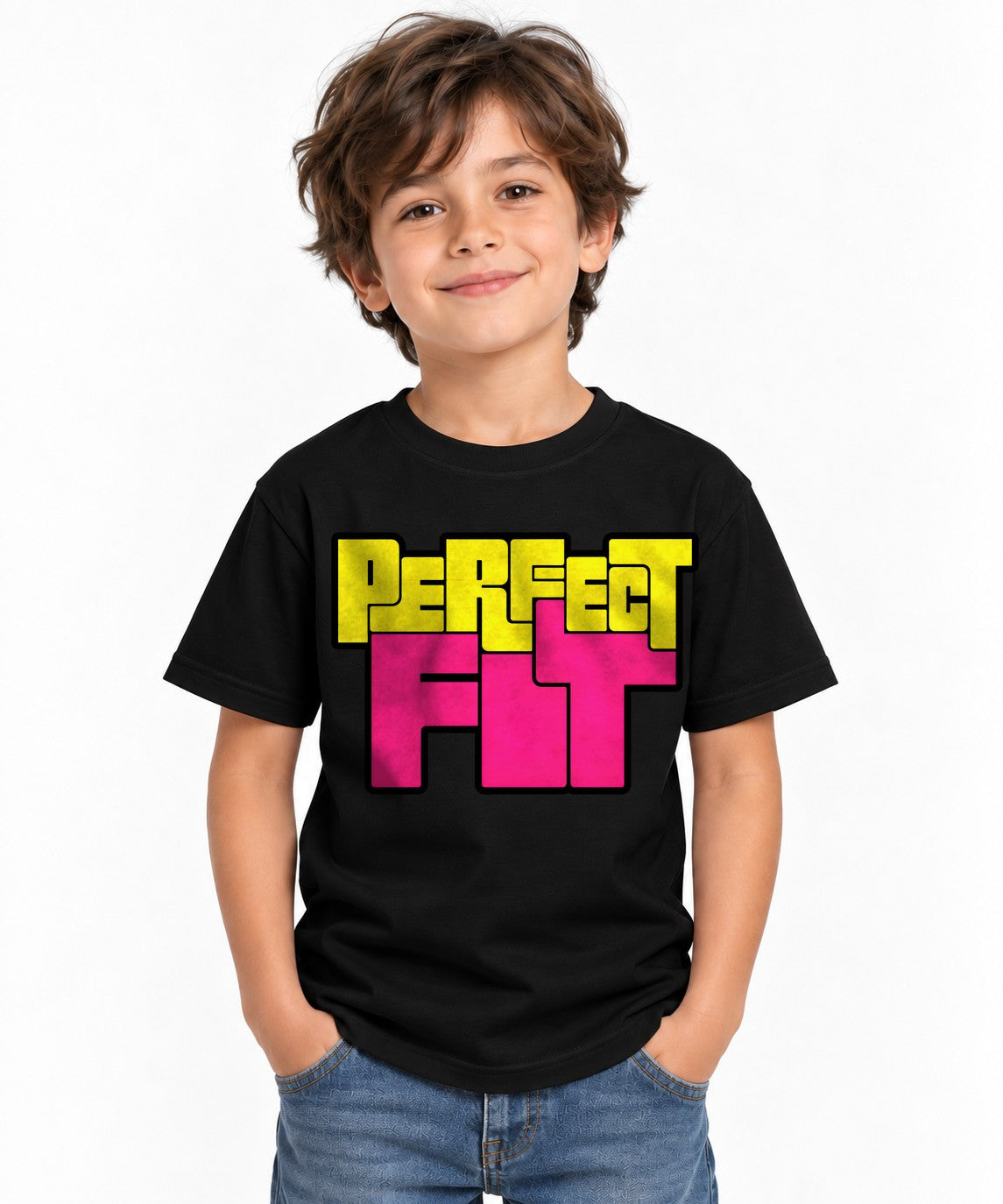Perfect Fit Typography - Black