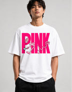 Pink Panther Wordmark - White