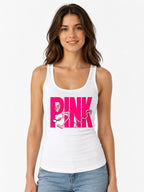 Pink Panther Wordmark - White