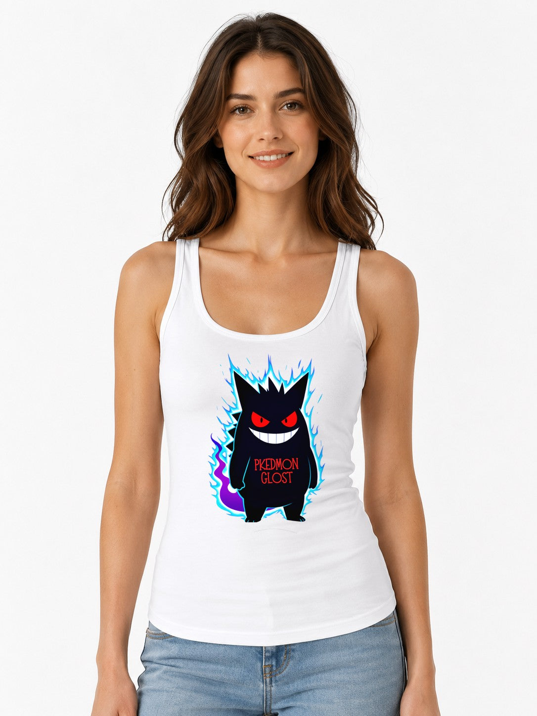 Pkedmon Ghost - White