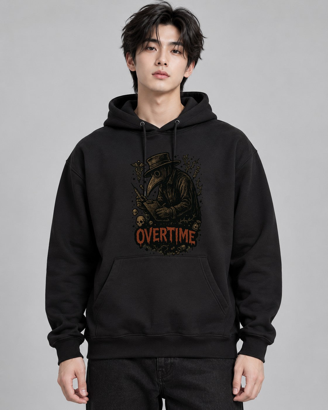 Plague Doctor Overtime - Black