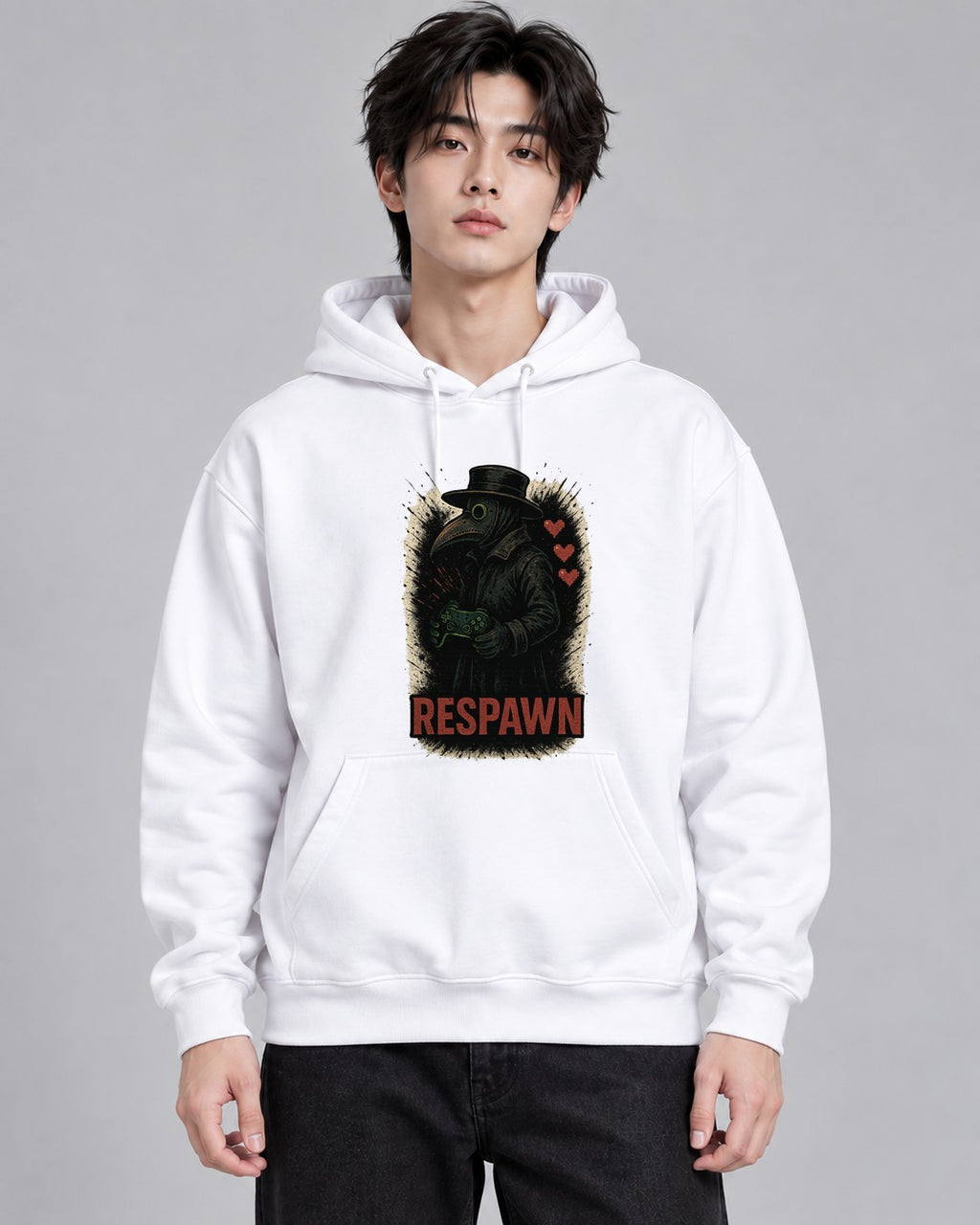 Plague Gamer Respawn - White
