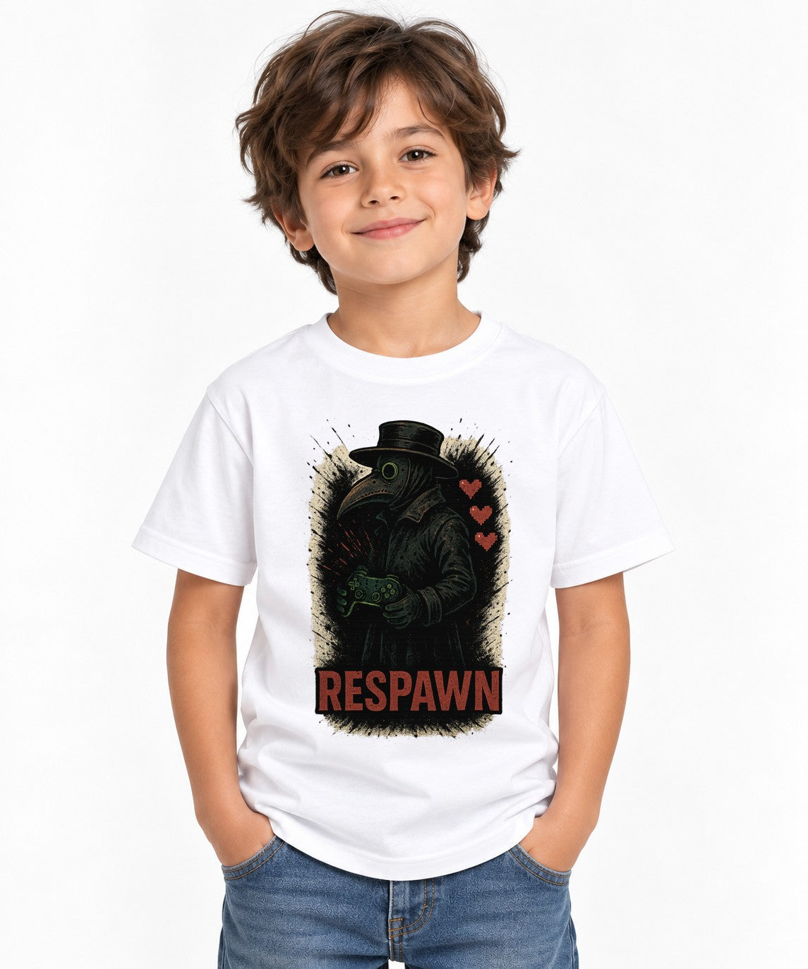 Plague Gamer Respawn - White