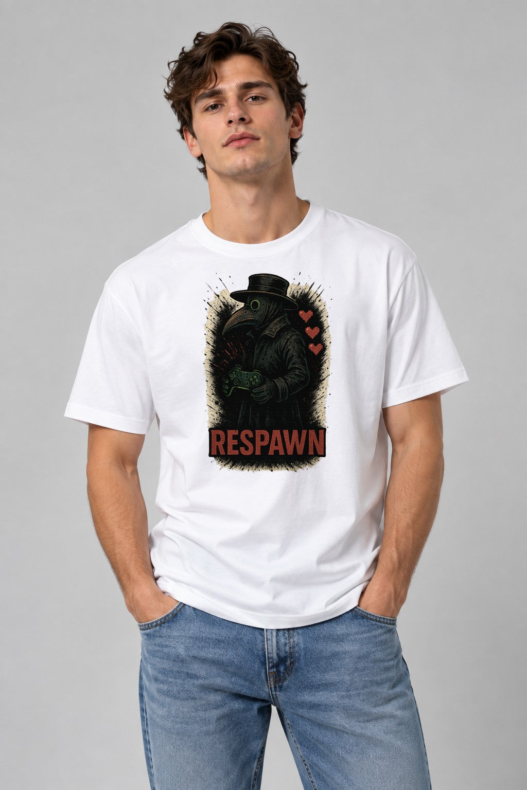 Plague Gamer Respawn - White