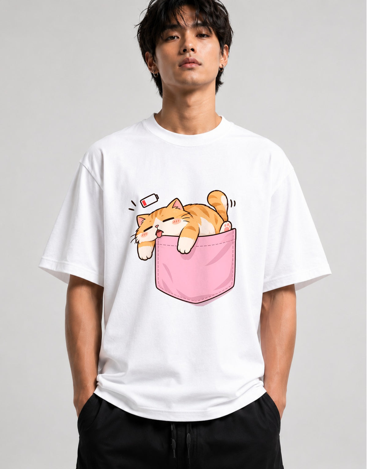 Pocket Cat Nap - White