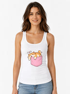 Pocket Cat Nap - White