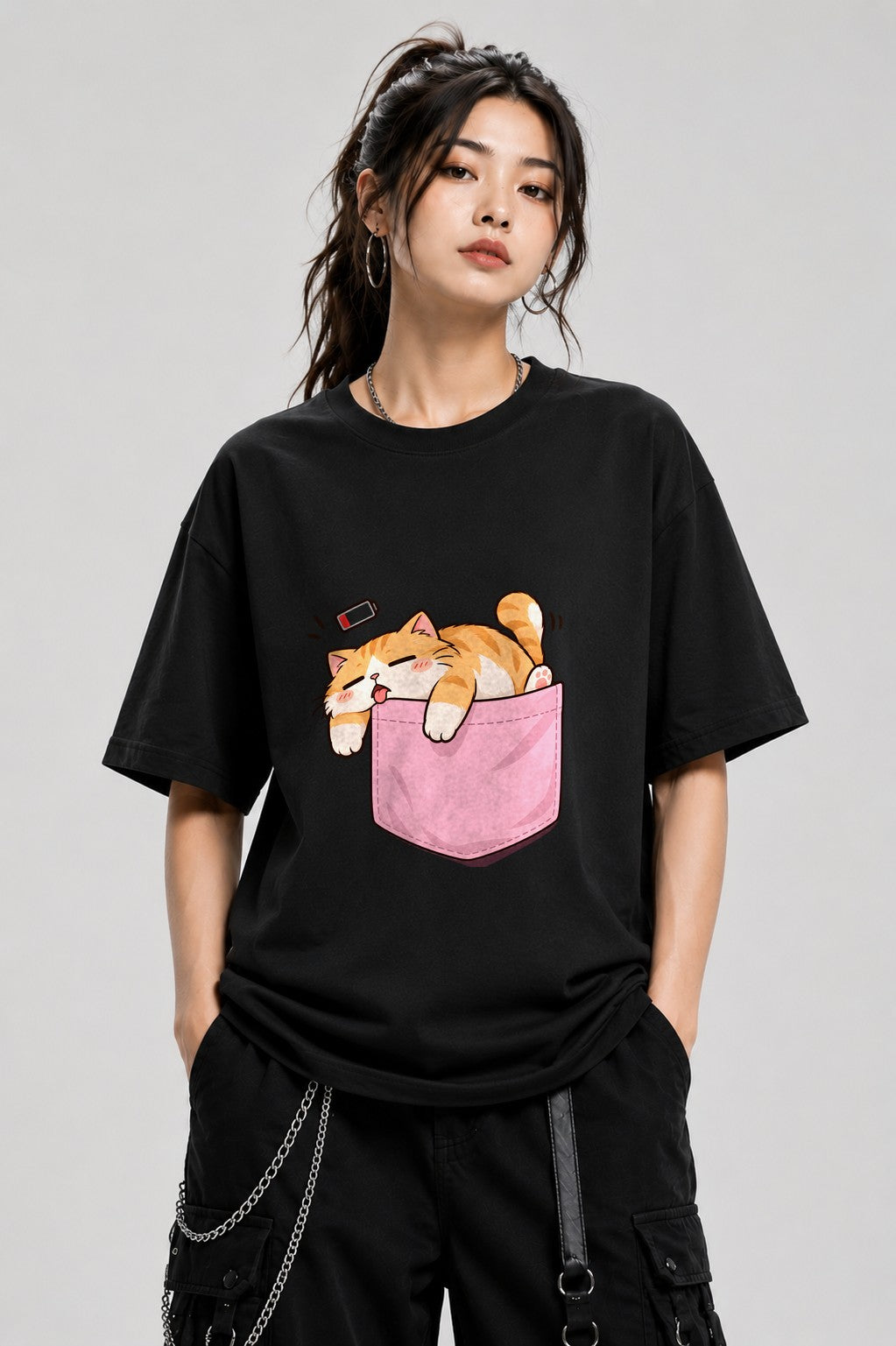 Pocket Cat Nap - Black