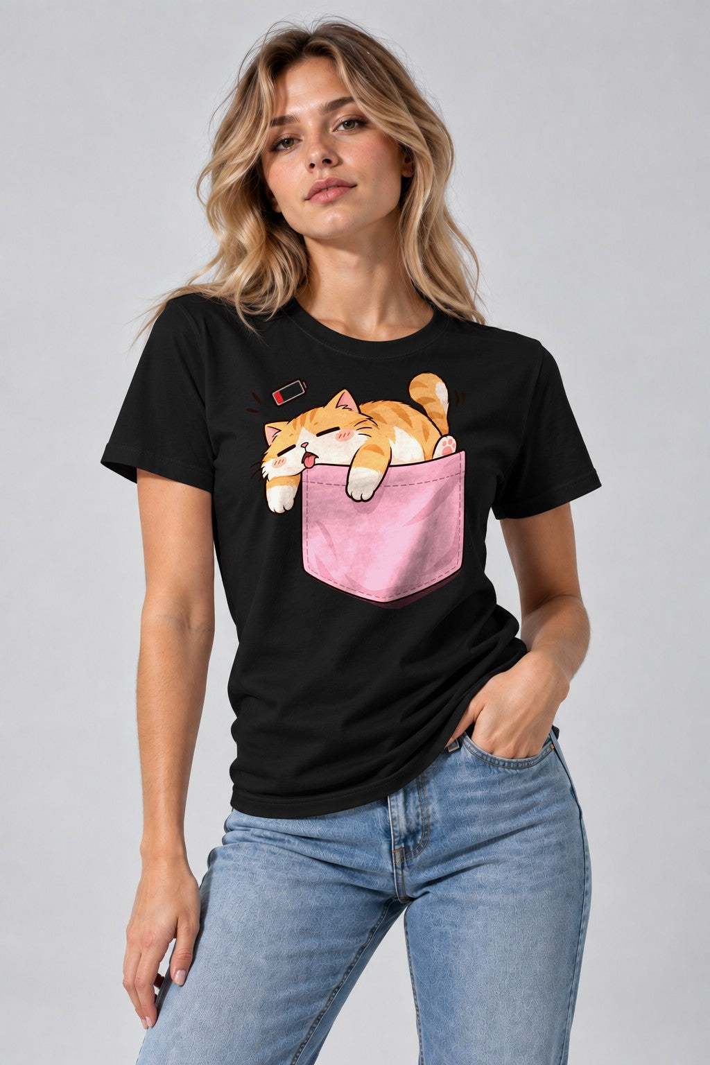 Pocket Cat Nap - Black