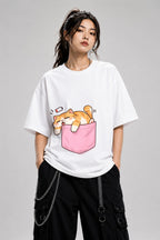 Pocket Cat Nap - White
