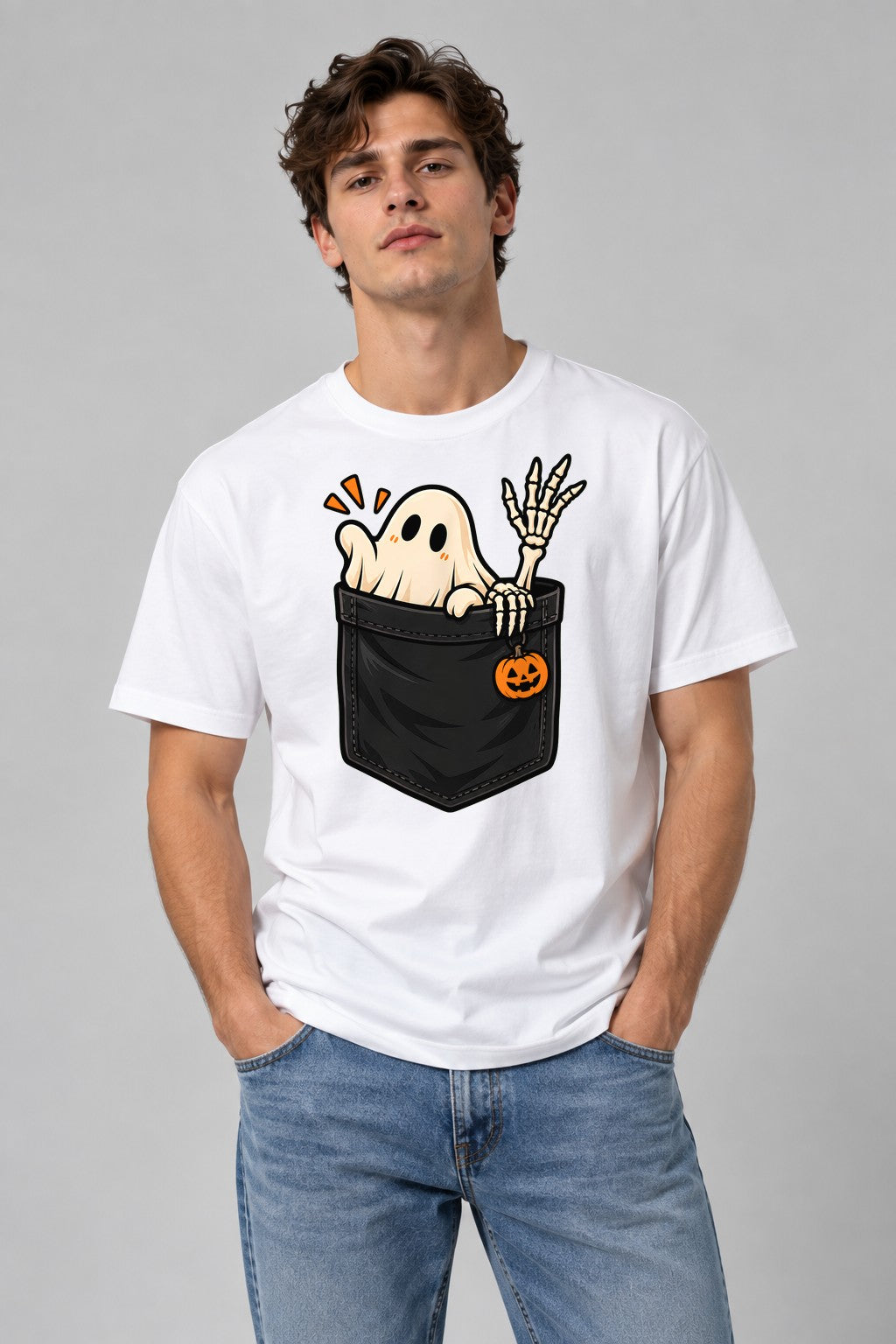 Pocket Ghost - White