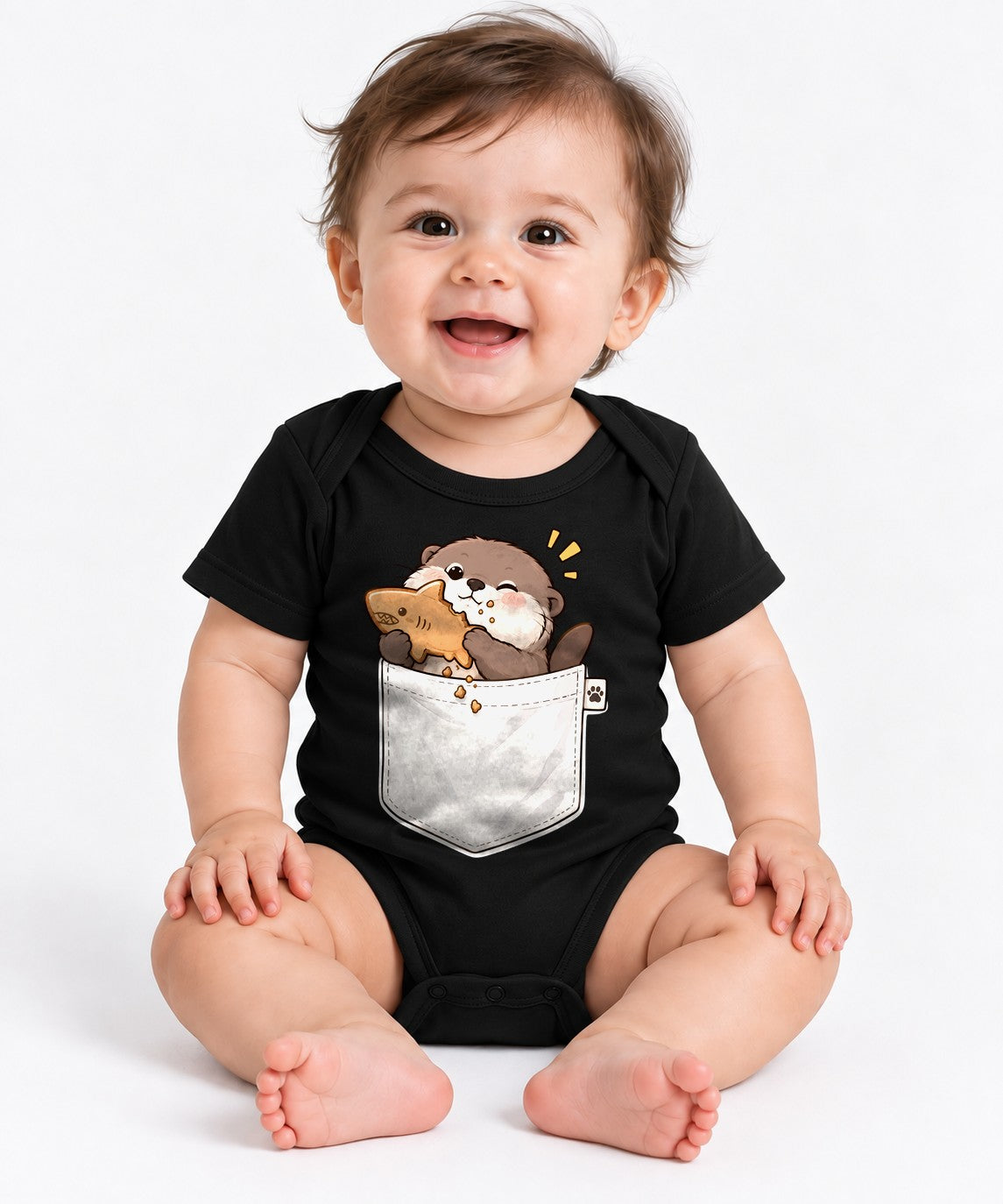 Pocket Otter Snack - Black
