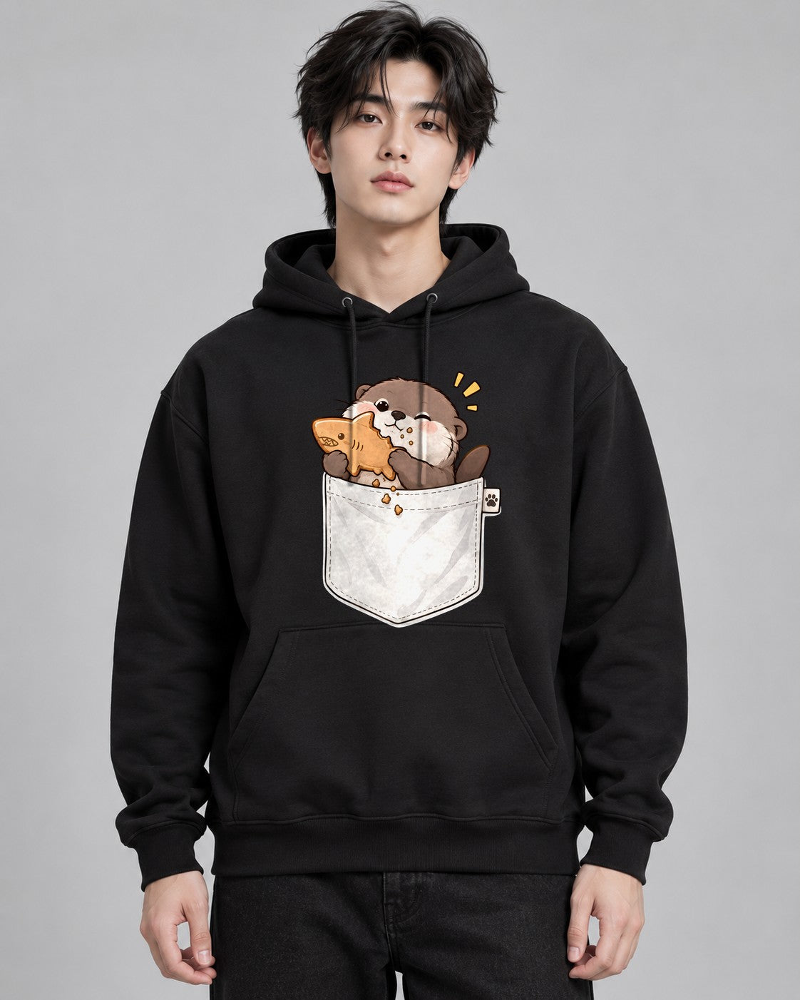 Pocket Otter Snack - Black