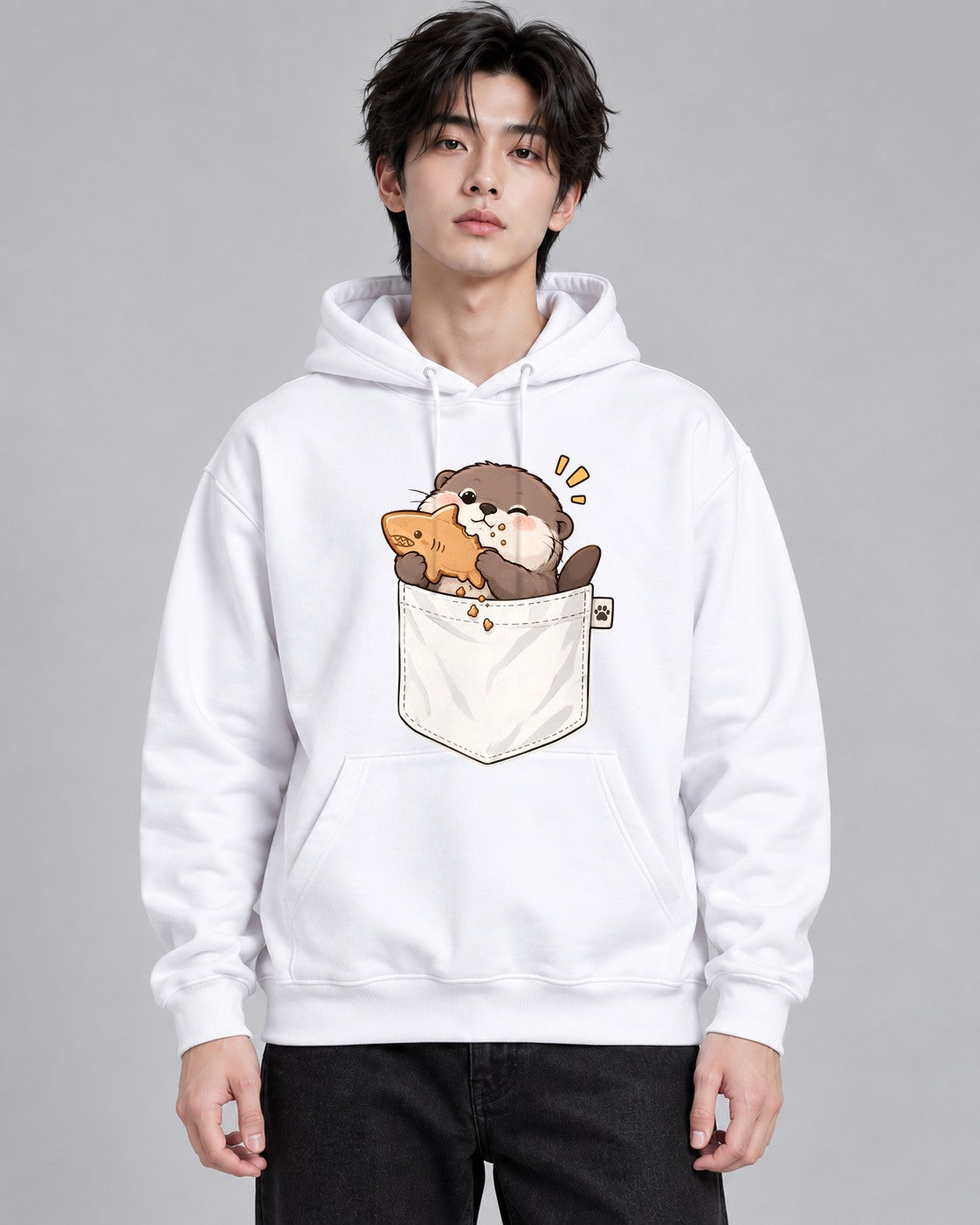 Pocket Otter Snack - White