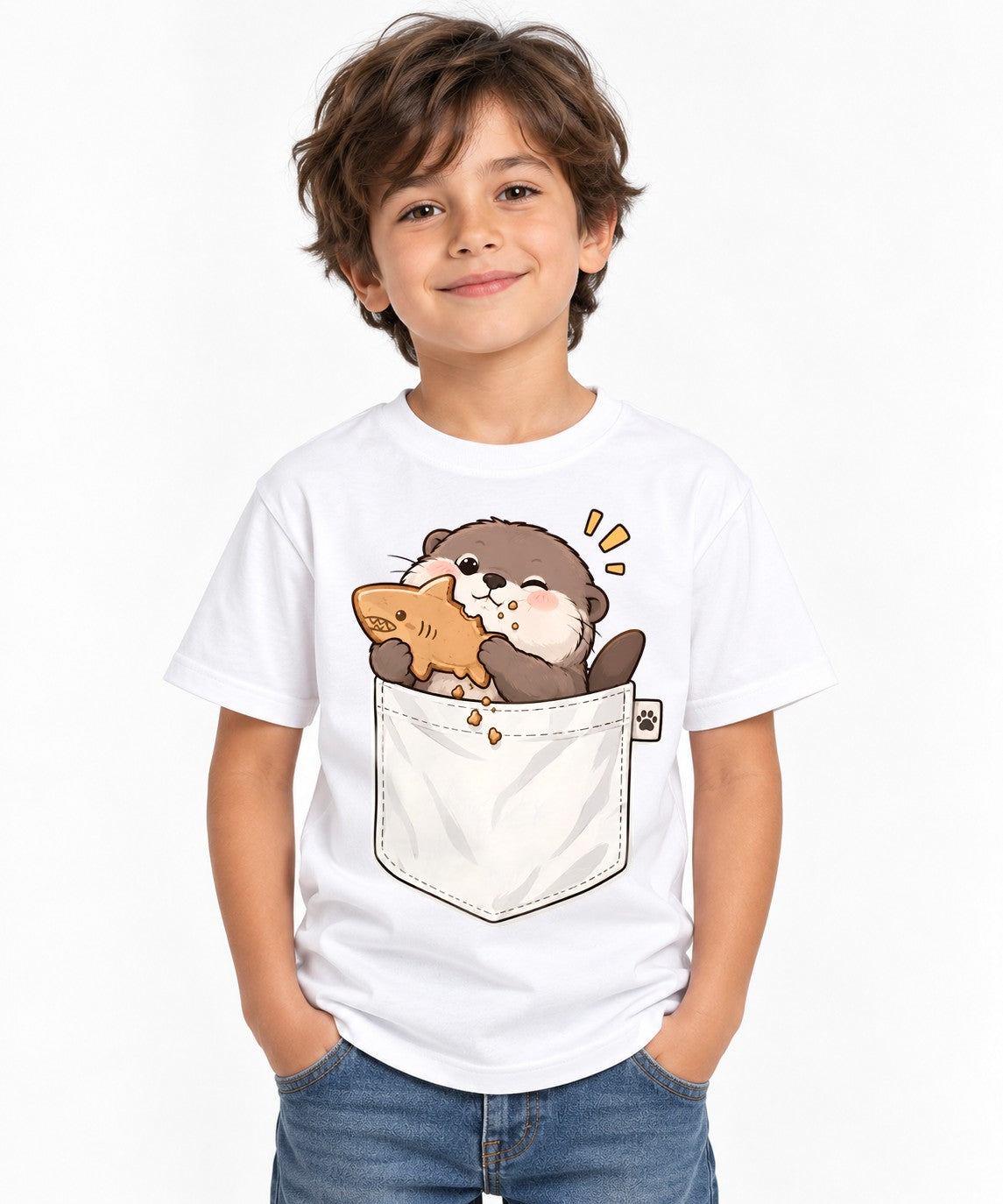 Pocket Otter Snack - White
