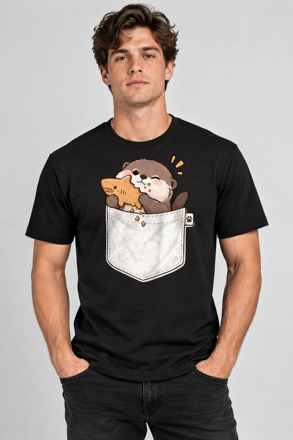 Pocket Otter Snack - Black