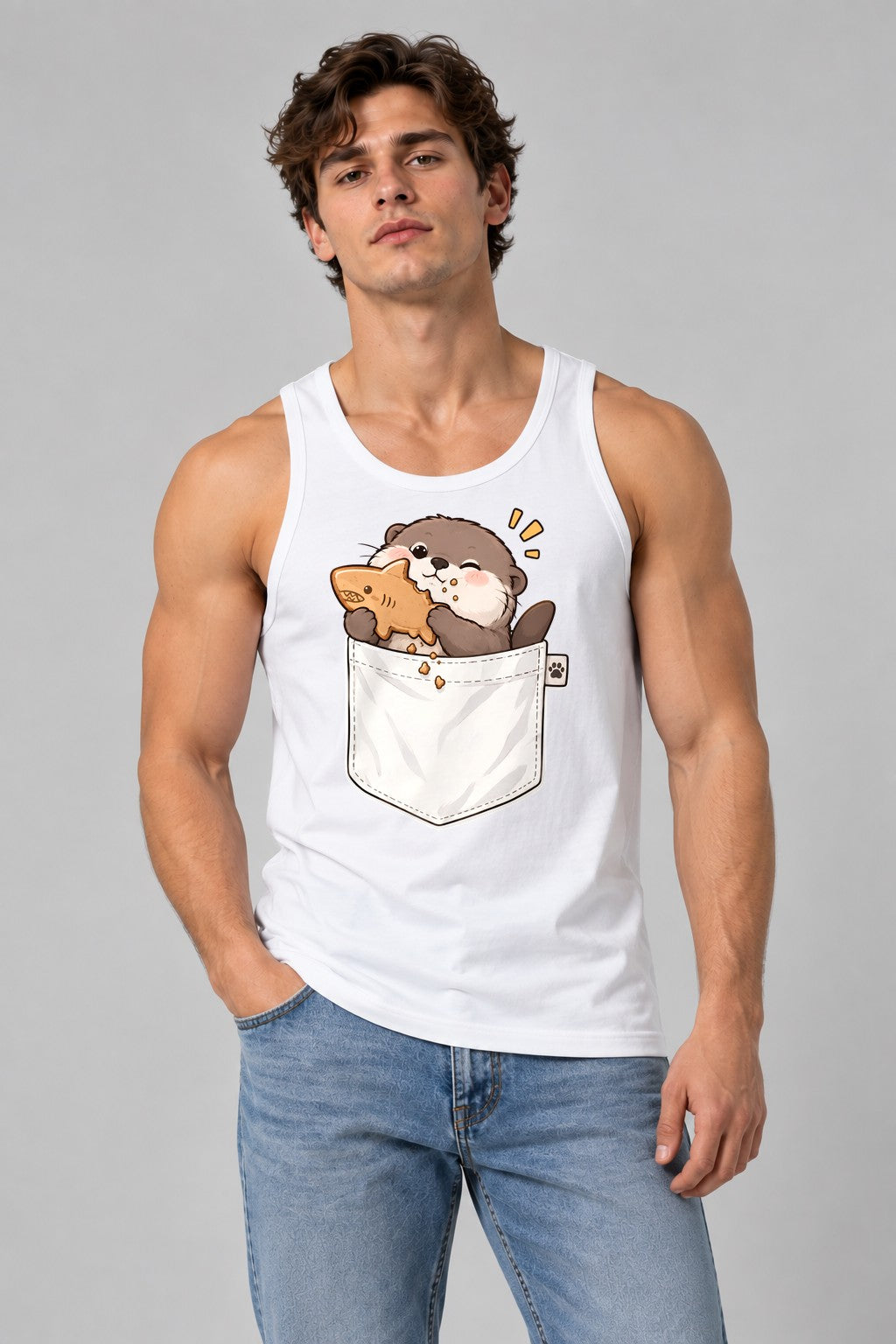 Pocket Otter Snack - White