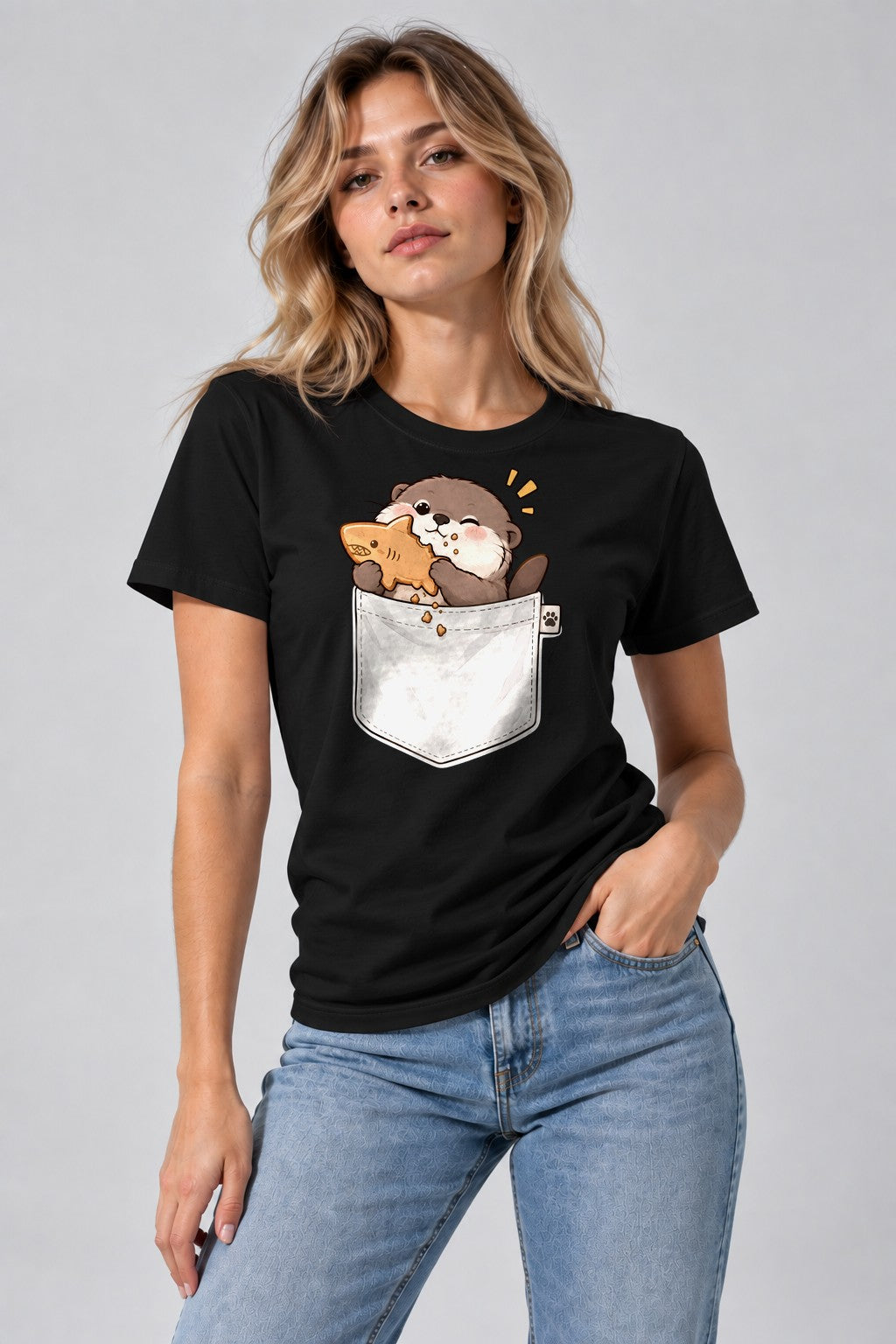 Pocket Otter Snack - Black