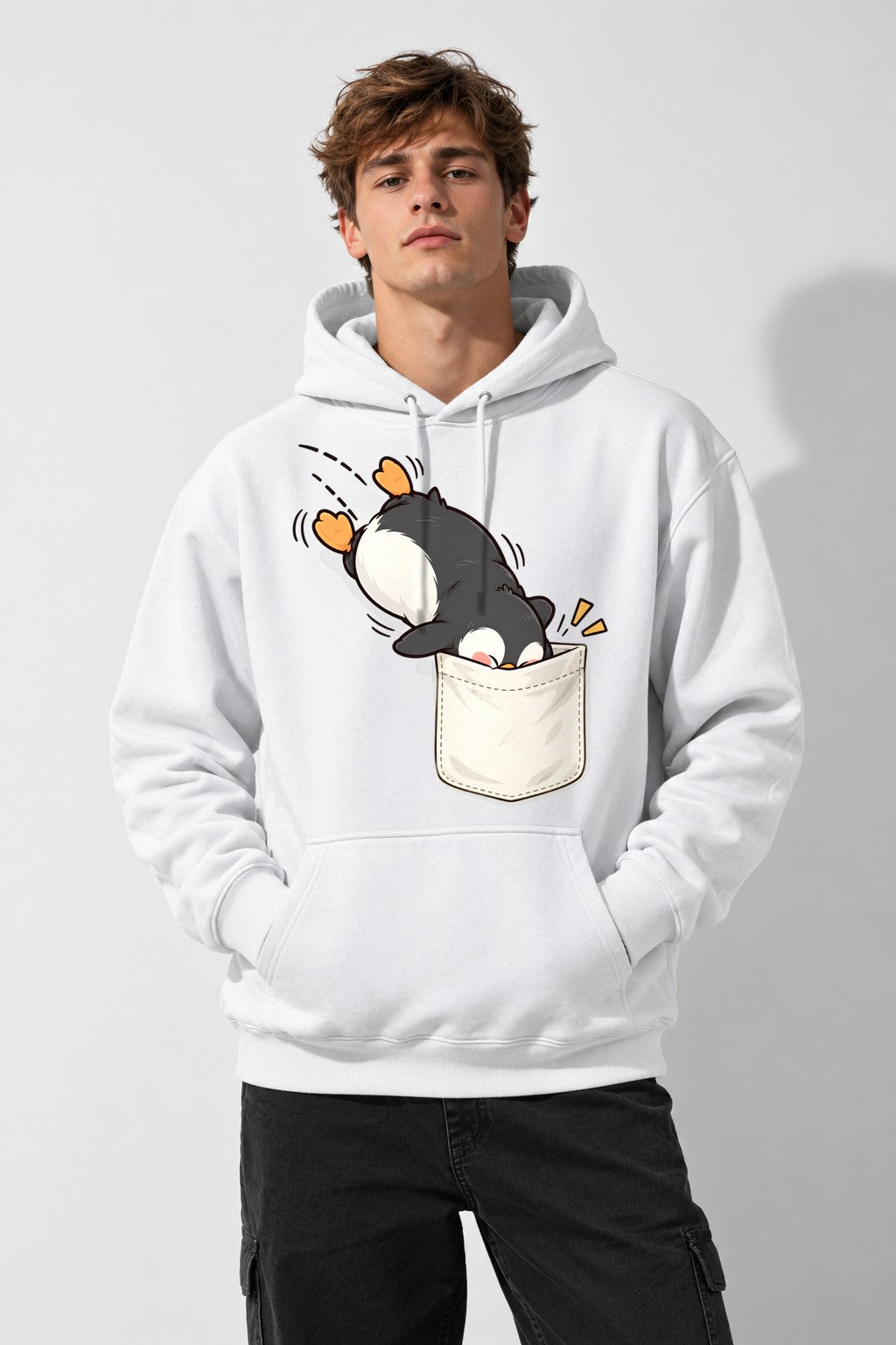 Pocket Penguin - White