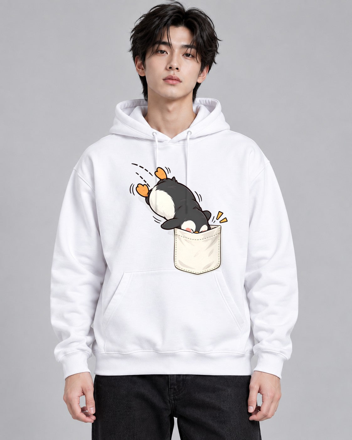 Pocket Penguin - White