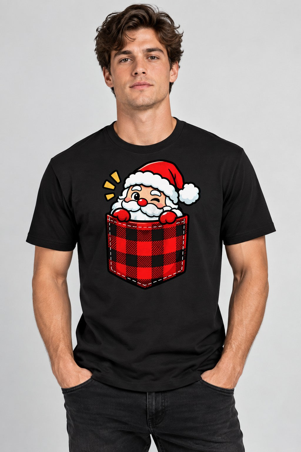 Pocket Santa - Black