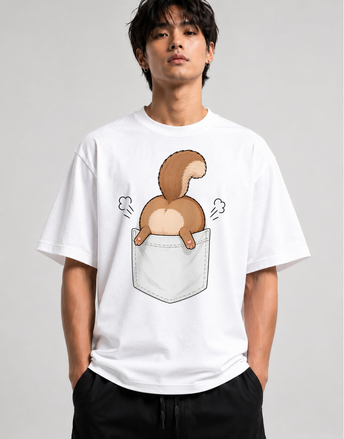 Pocket Squirrel - White