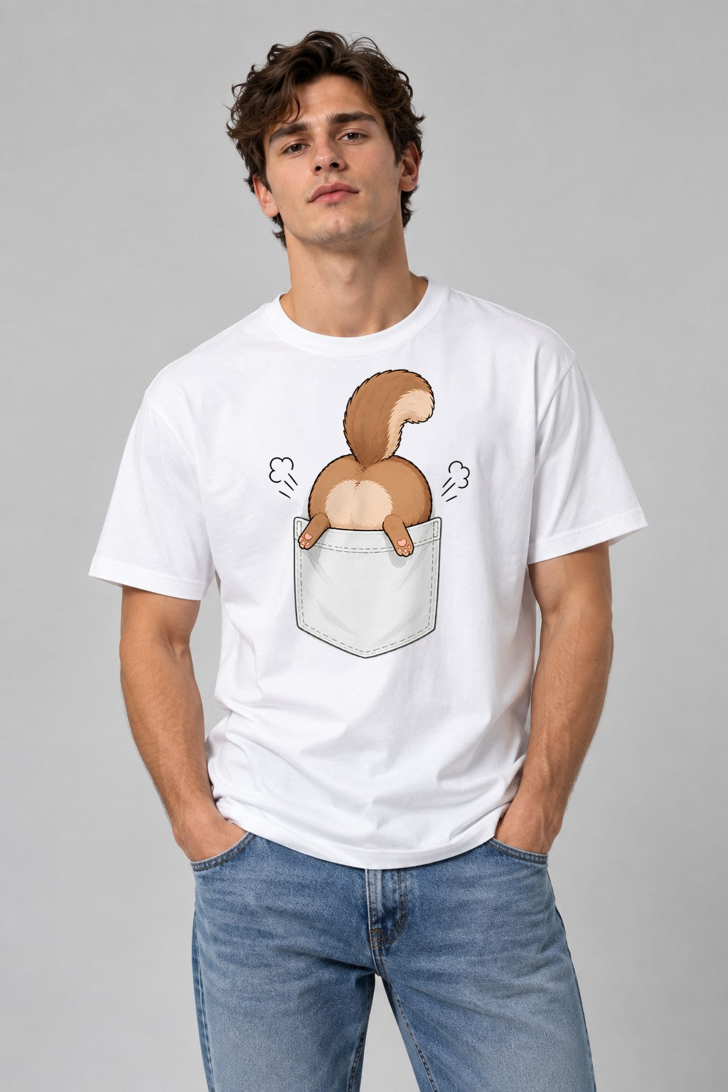Pocket Squirrel - White