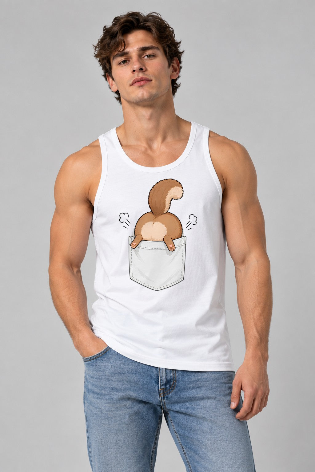 Pocket Squirrel - White