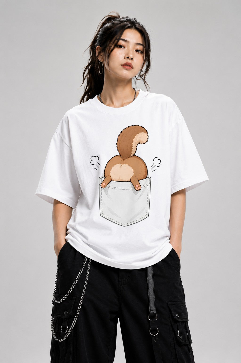 Pocket Squirrel - White