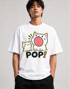 Pop Bubble Cats - White