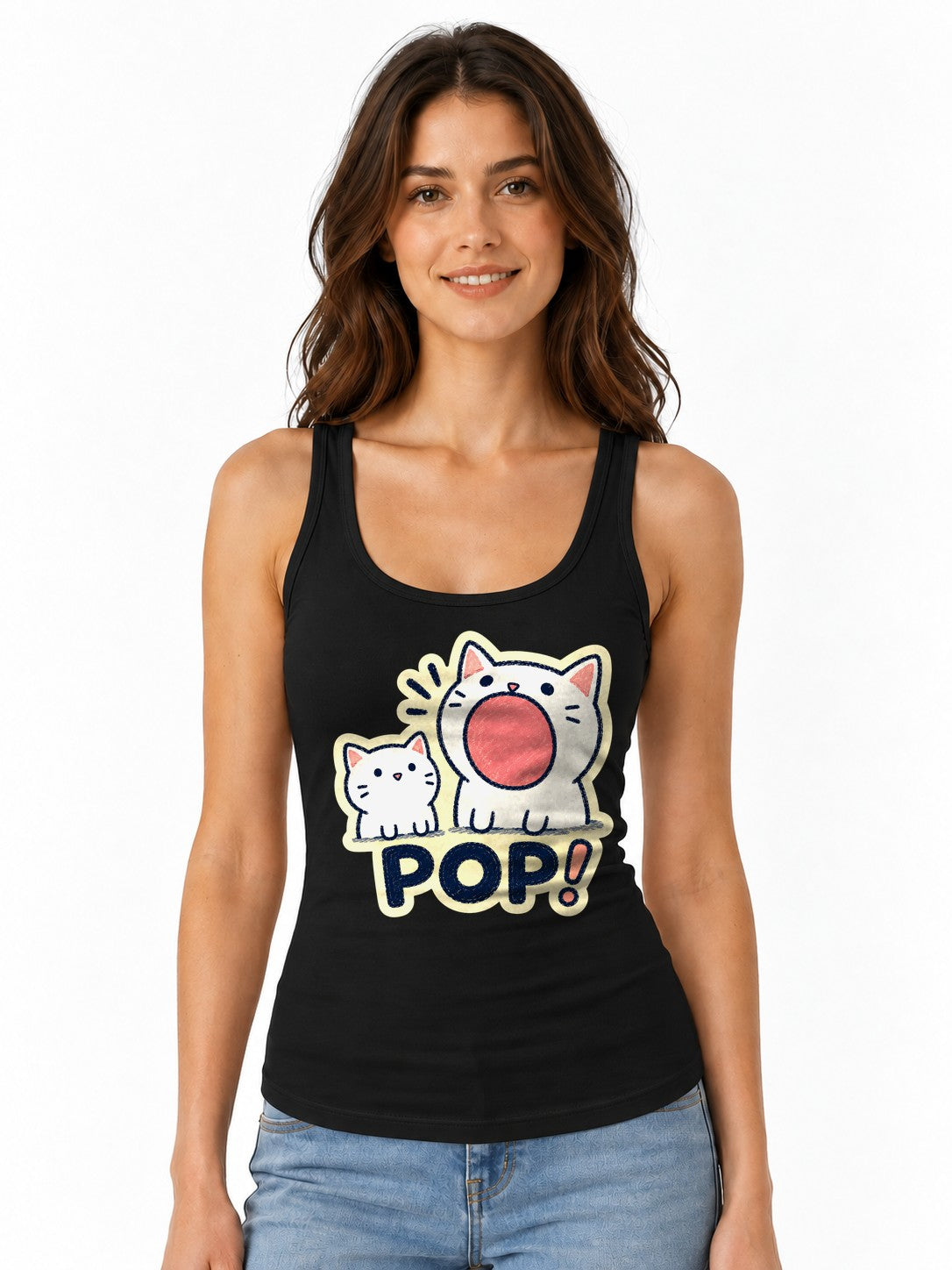Pop Bubble Cats - Black