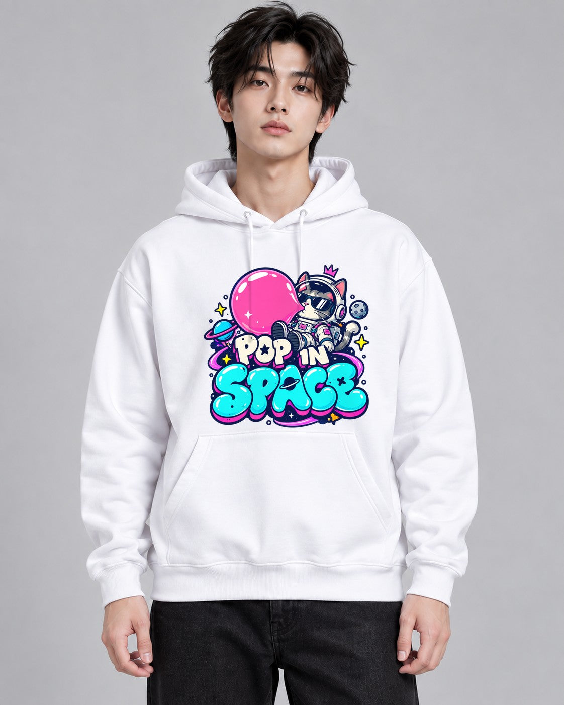 Pop In Space - White