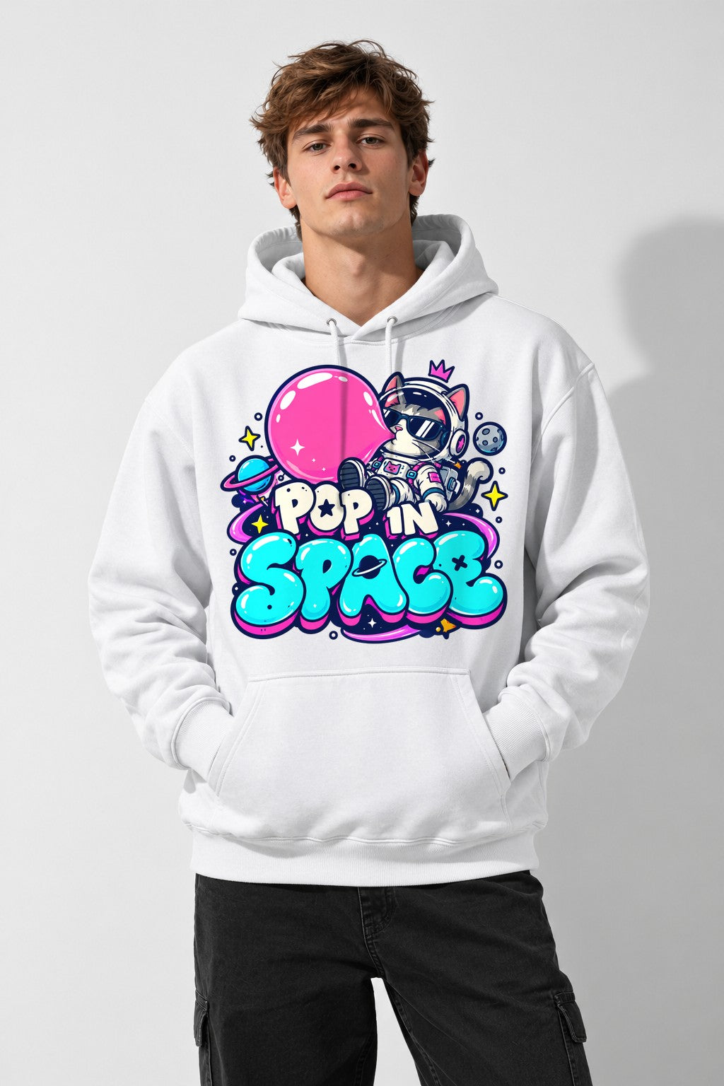 Pop In Space - White