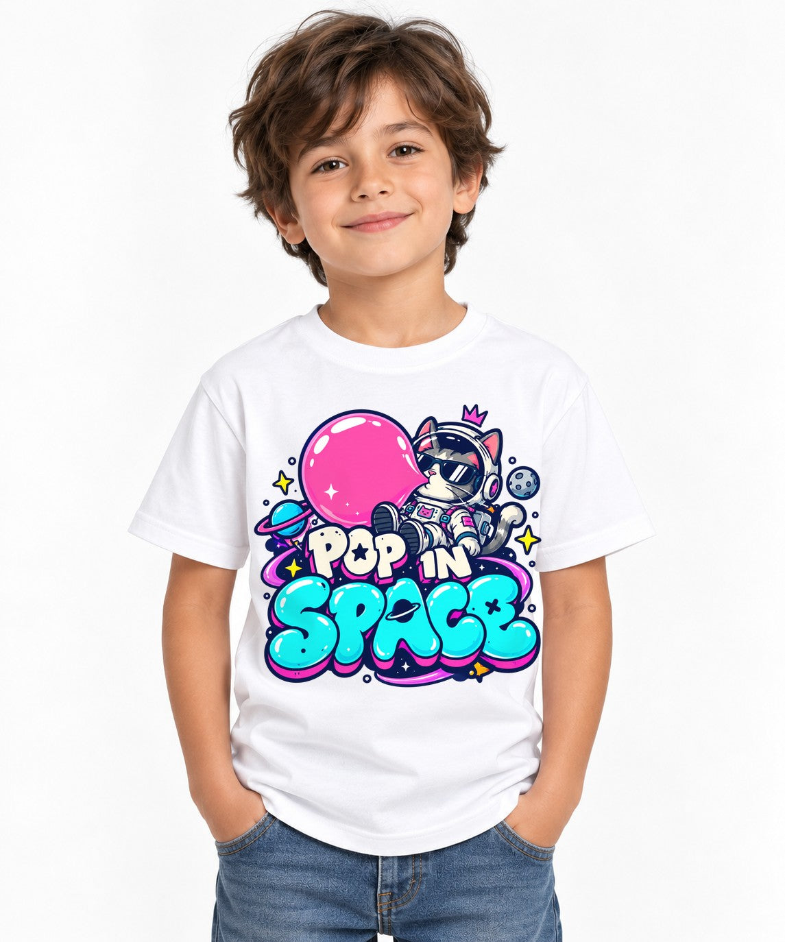 Pop In Space - White