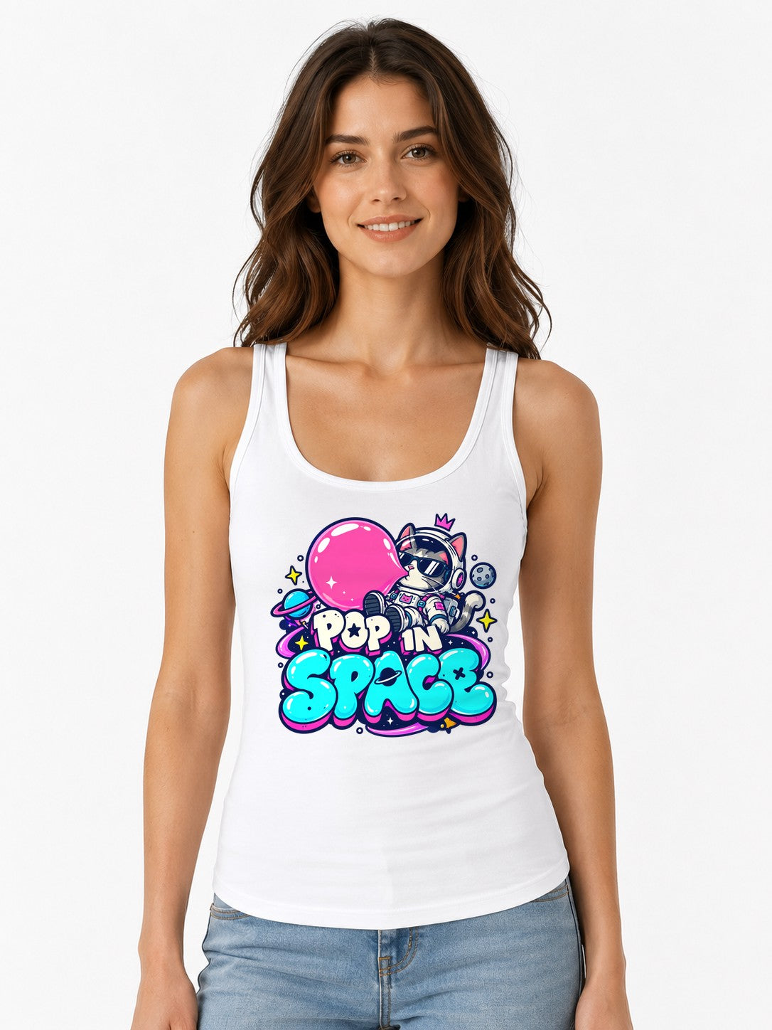 Pop In Space - White