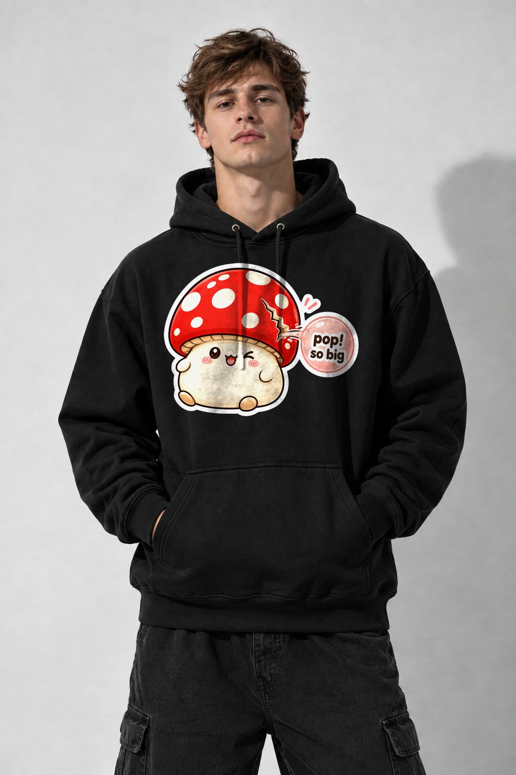 Pop So Big Mushroom - Black
