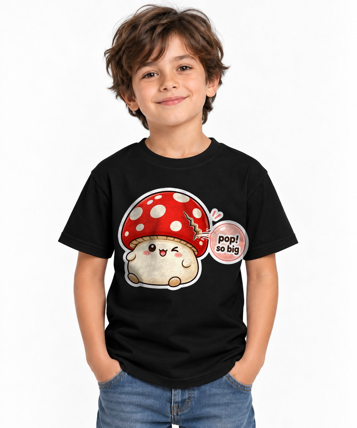 Pop So Big Mushroom - Black